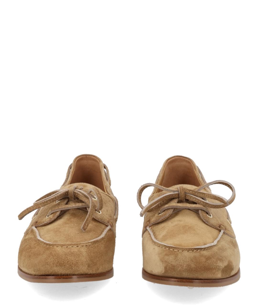 BALLY Коричневые замшевые лоферы, фото 3