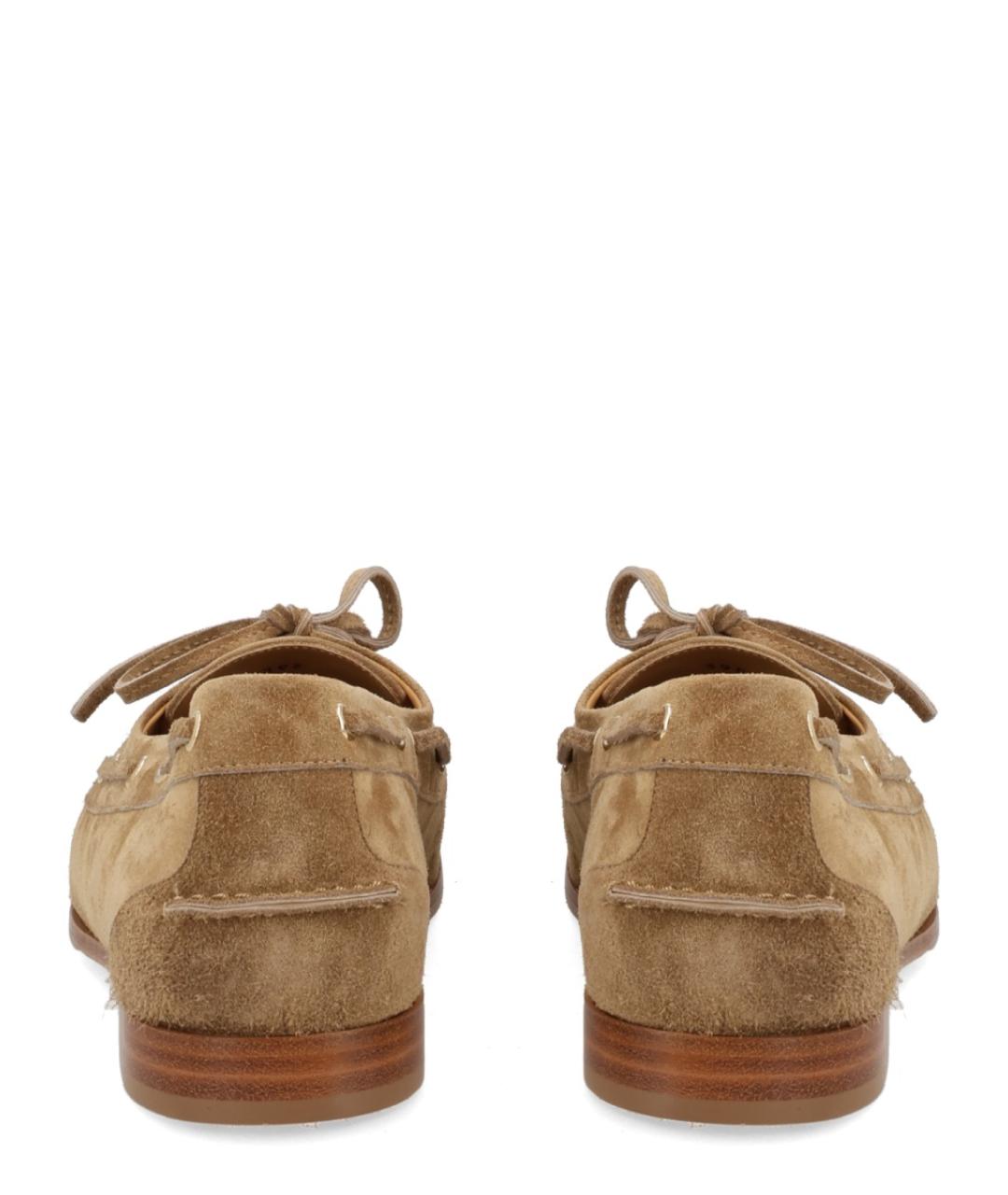 BALLY Коричневые замшевые лоферы, фото 4