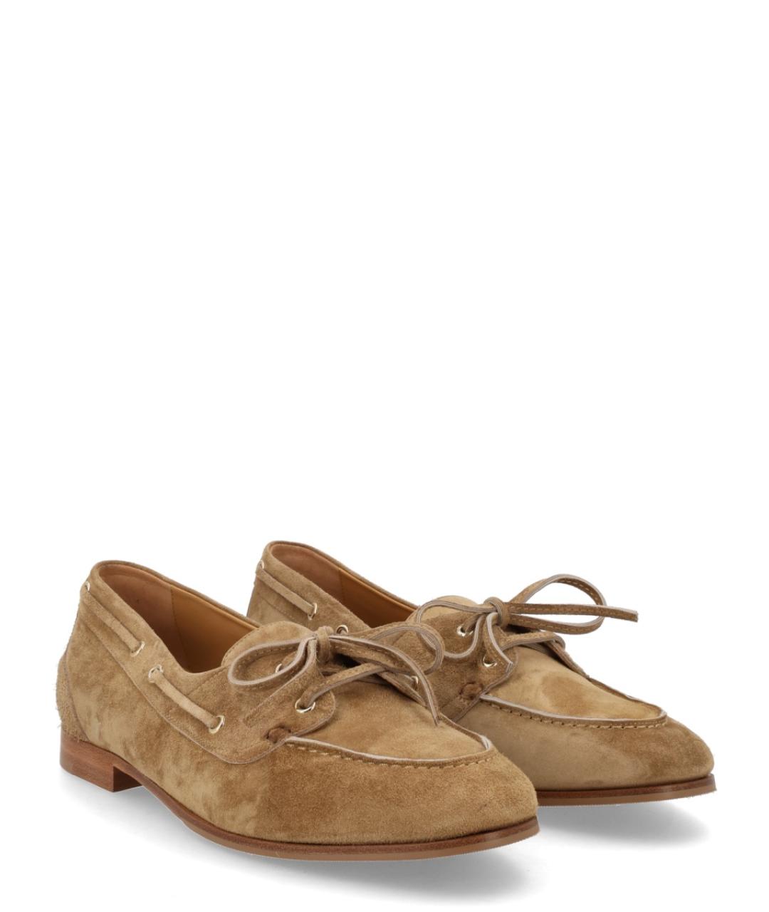 BALLY Коричневые замшевые лоферы, фото 2