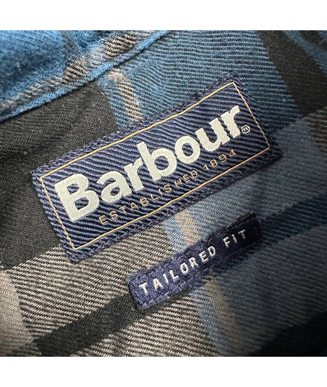 BARBOUR Темно-синяя кэжуал рубашка, фото 3