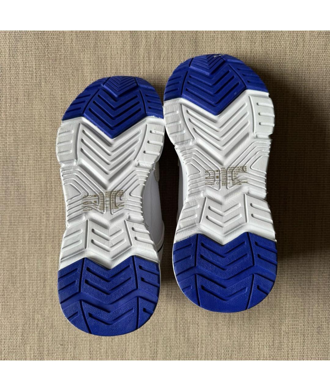 DIESEL Белые текстильные кеды, фото 6