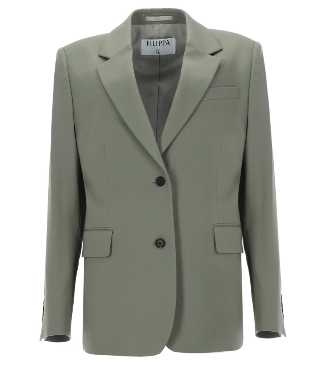 FILIPPA K Зеленый полиэстеровый жакет/пиджак, фото 1