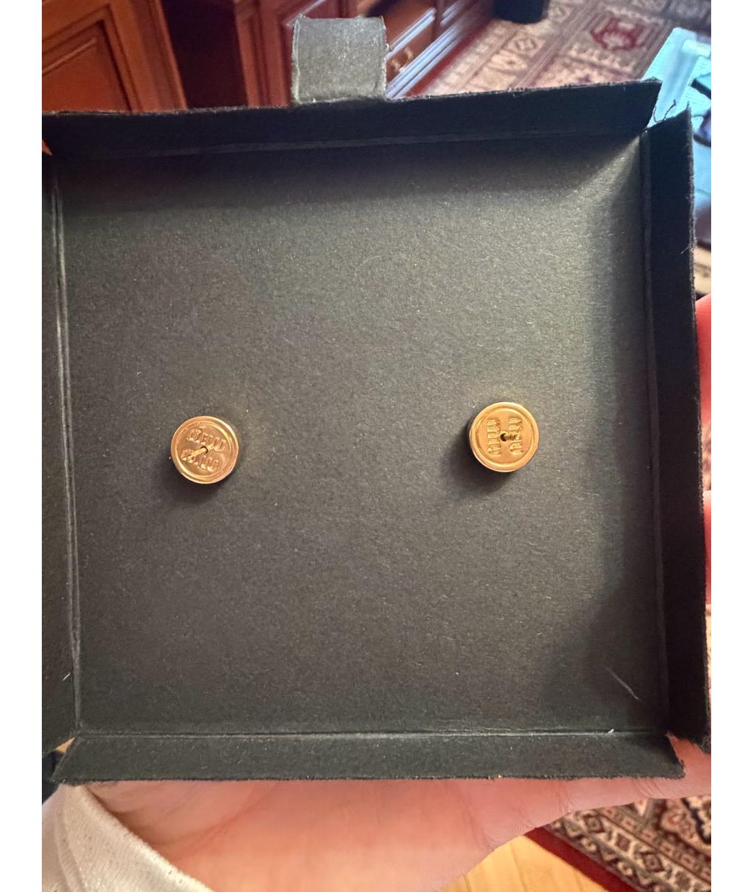 MIU MIU Красные серьги, фото 3