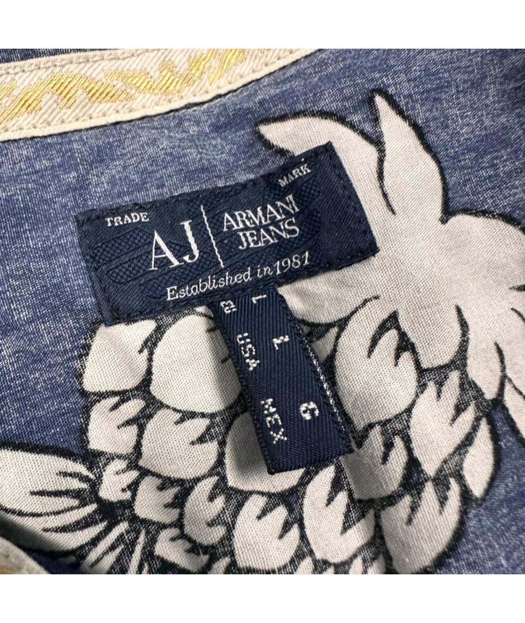 ARMANI JEANS Мульти кэжуал рубашка, фото 3