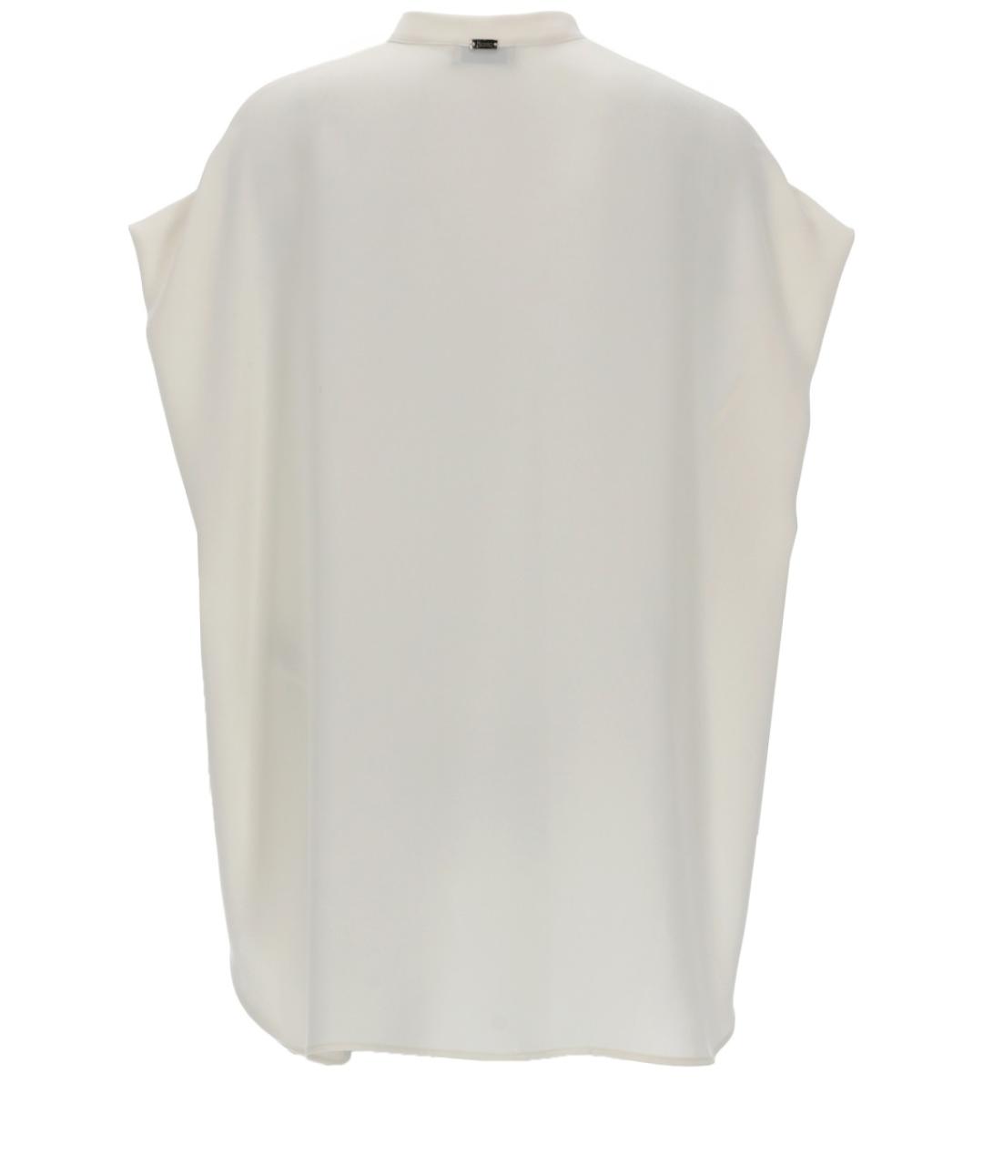 HERNO Белая полиэстеровая футболка, фото 2