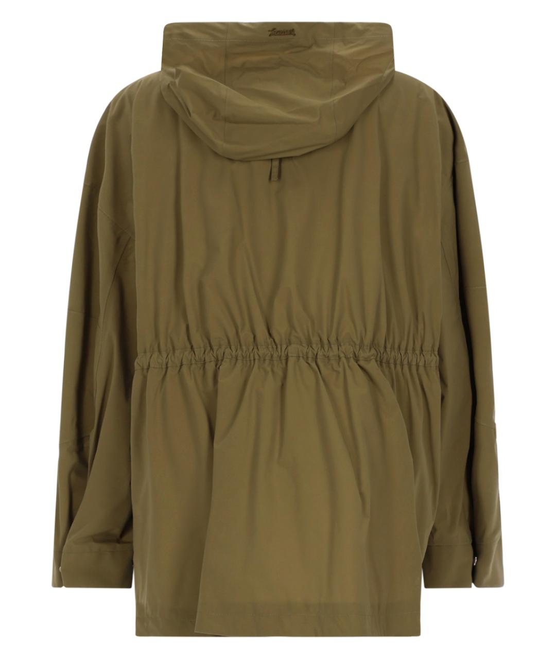 LAMINAR Хаки полиамидовая куртка, фото 2