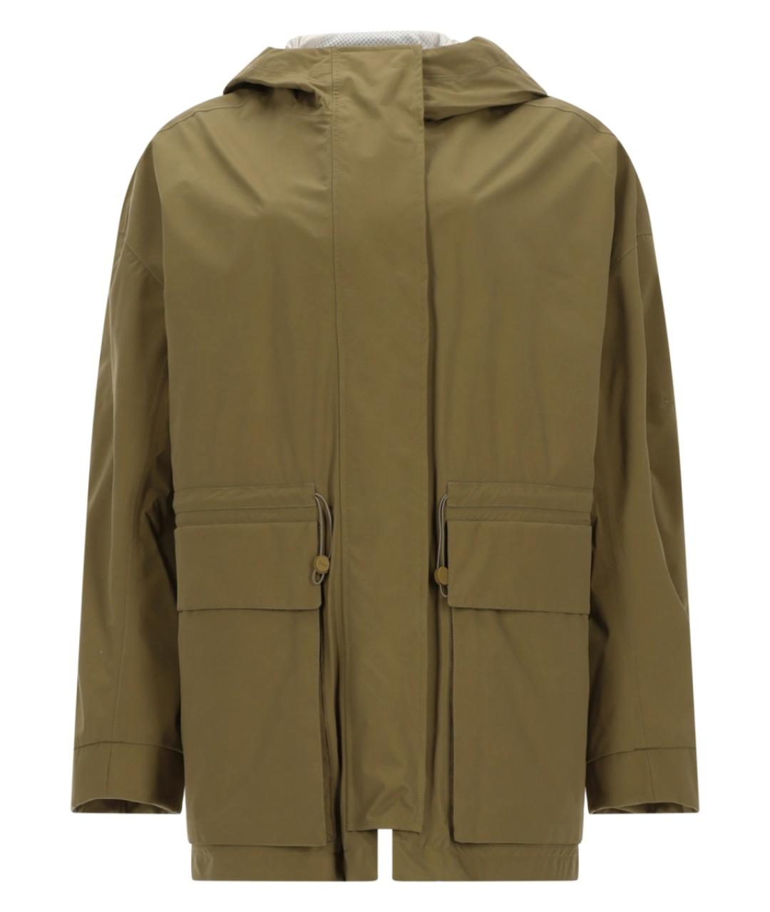 LAMINAR Хаки полиамидовая куртка, фото 1