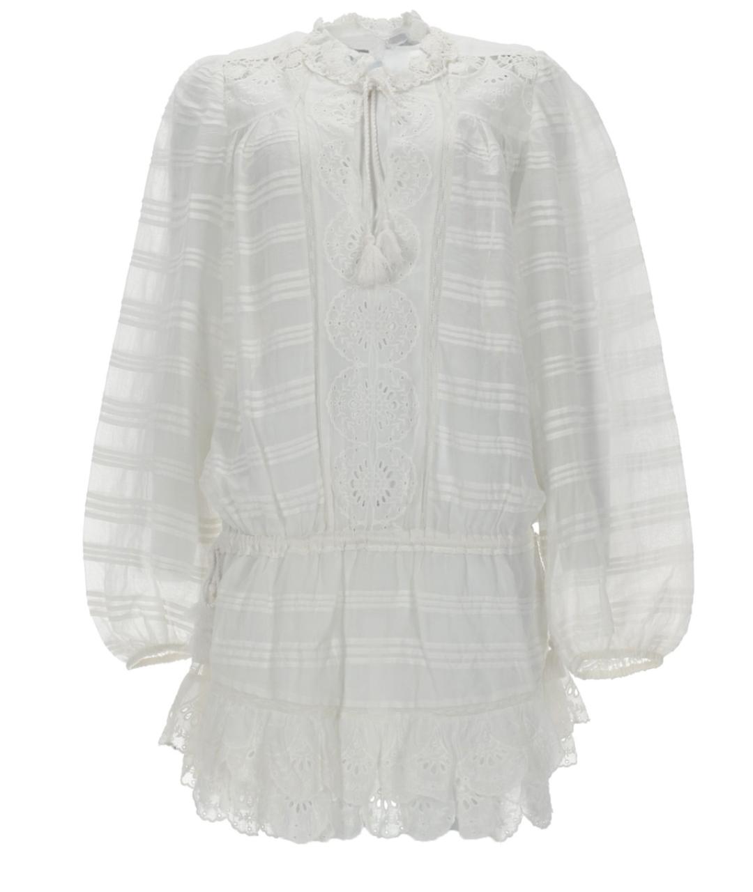 ISABEL MARANT ETOILE Белая хлопковая рубашка, фото 1