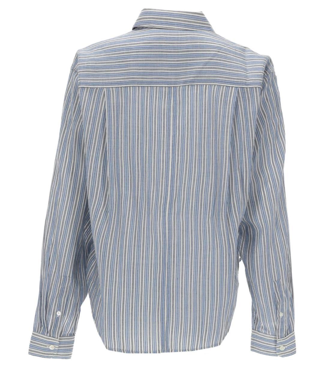 ISABEL MARANT ETOILE Голубая хлопковая рубашка, фото 2