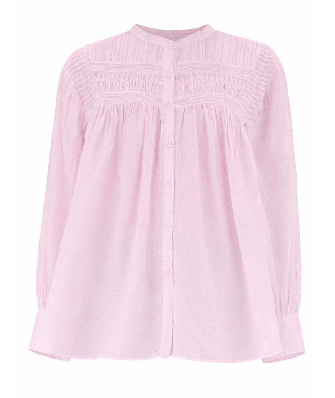 ISABEL MARANT ETOILE Розовая хлопковая блузы, фото 1