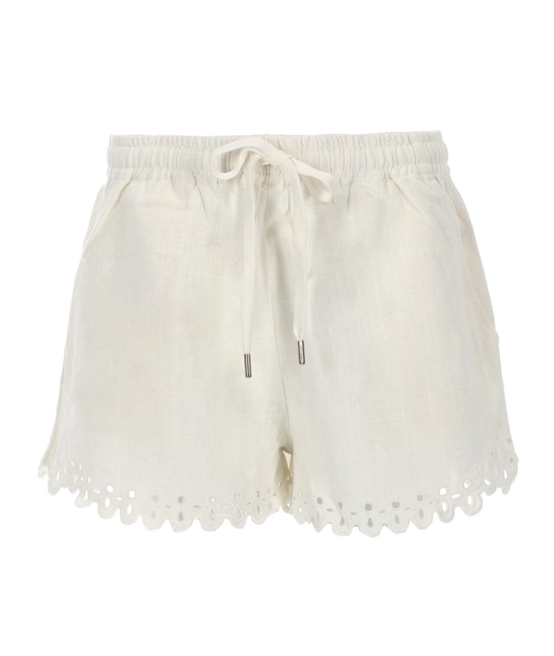 ISABEL MARANT ETOILE Белые хлопковые шорты, фото 1