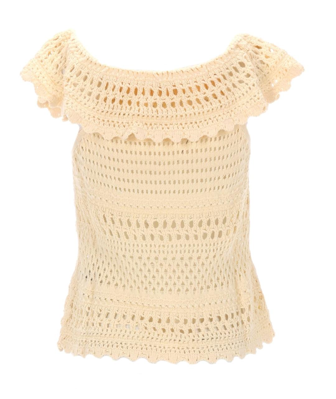 ISABEL MARANT ETOILE Бежевая хлопковая блузы, фото 2