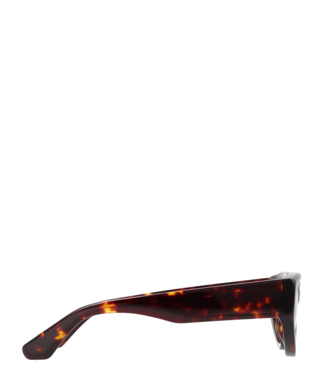 ROTATE Коричневые пластиковые солнцезащитные очки, фото 3