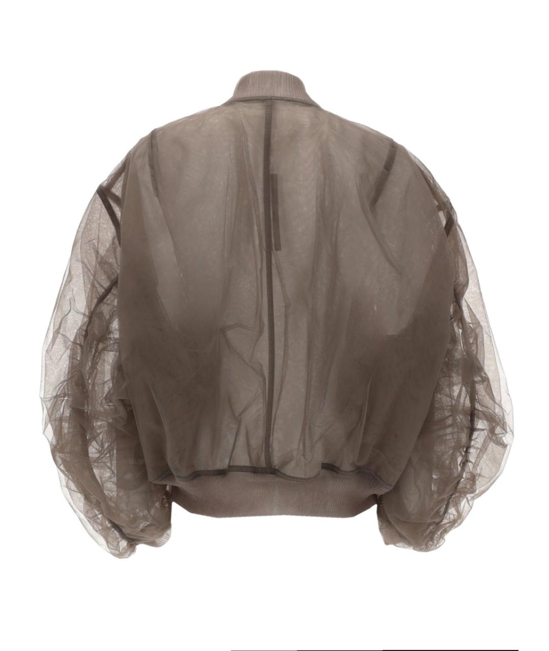 RICK OWENS Серая куртка, фото 2