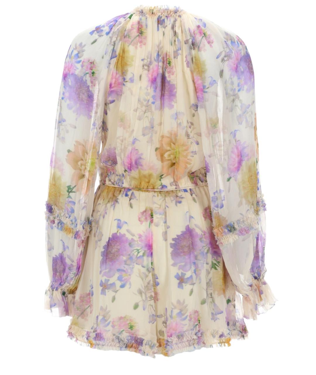 ZIMMERMANN Мульти вискозное коктейльное платье, фото 2