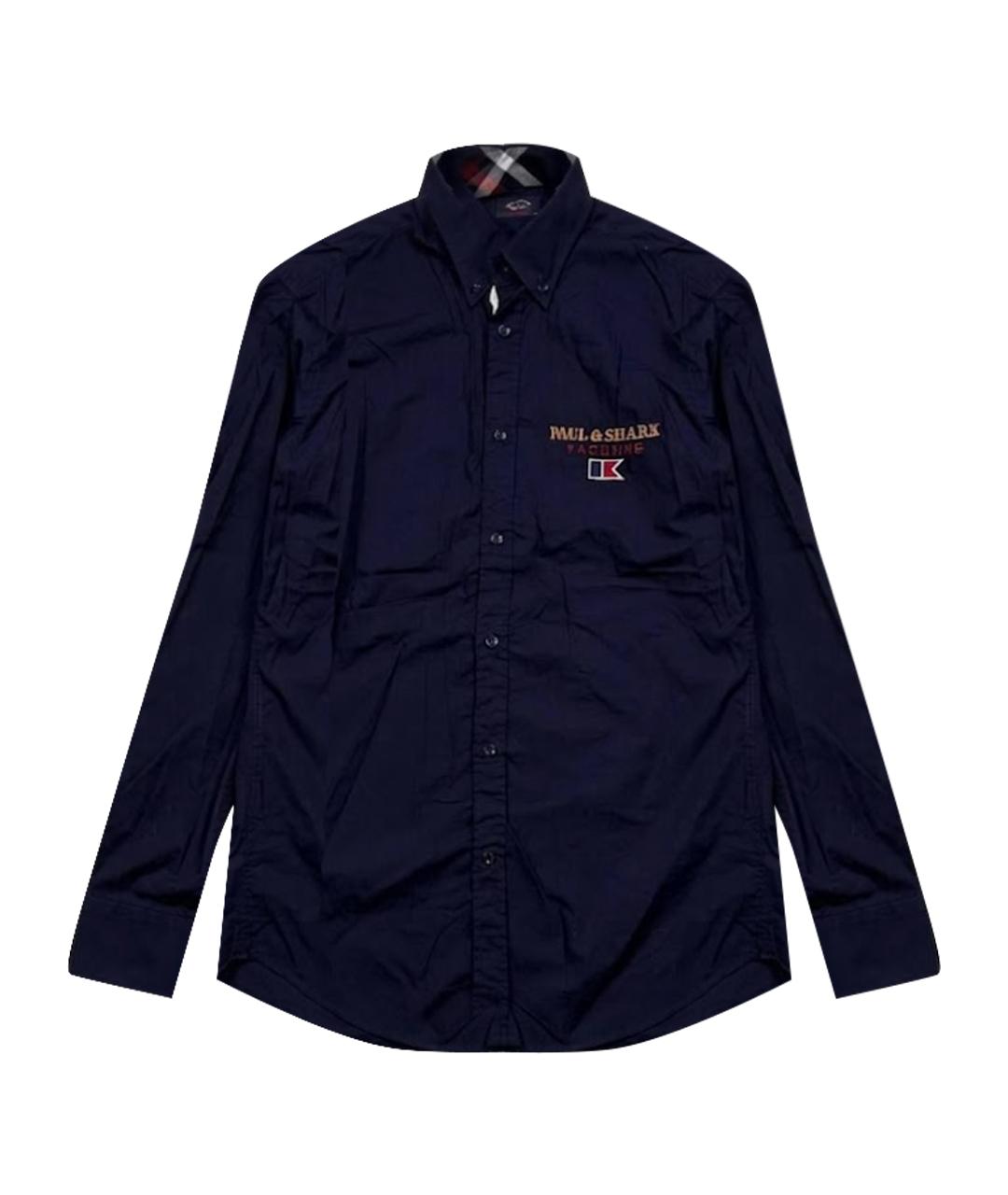 PAUL & SHARK Темно-синяя кэжуал рубашка, фото 1