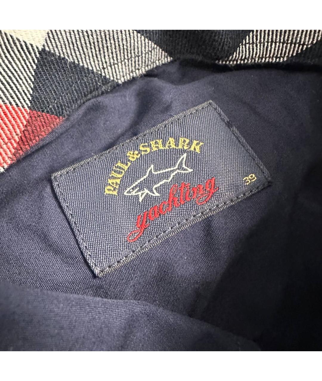 PAUL & SHARK Темно-синяя кэжуал рубашка, фото 3