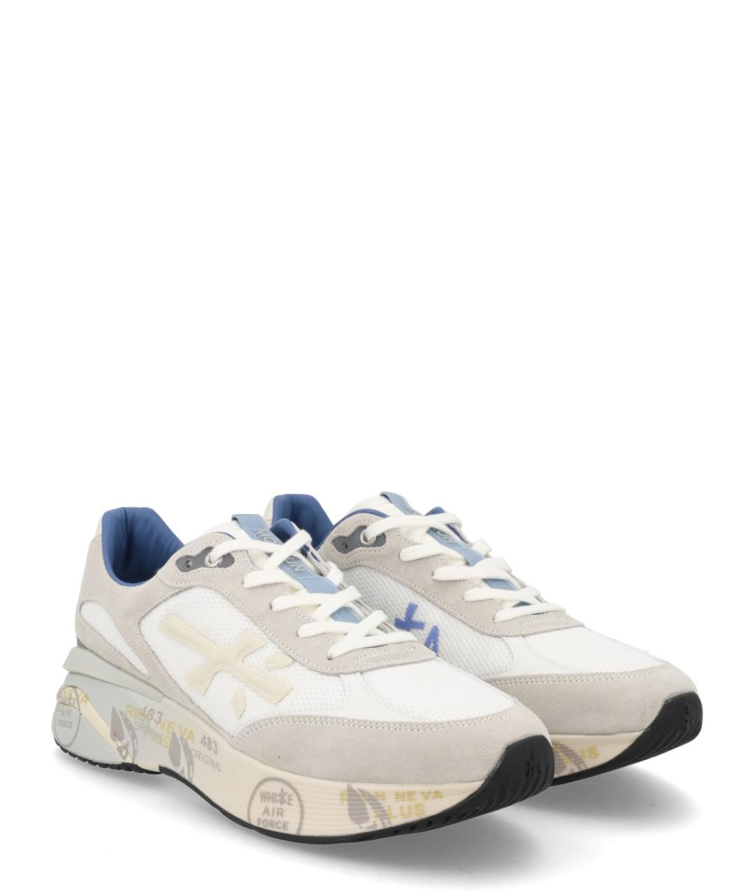 PREMIATA Мульти кожаные низкие кроссовки / кеды, фото 2