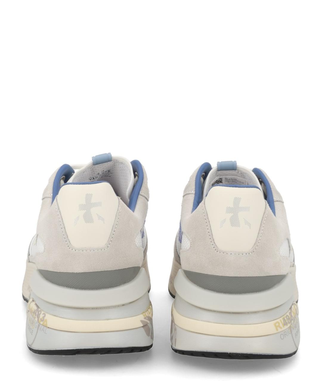 PREMIATA Мульти кожаные низкие кроссовки / кеды, фото 4