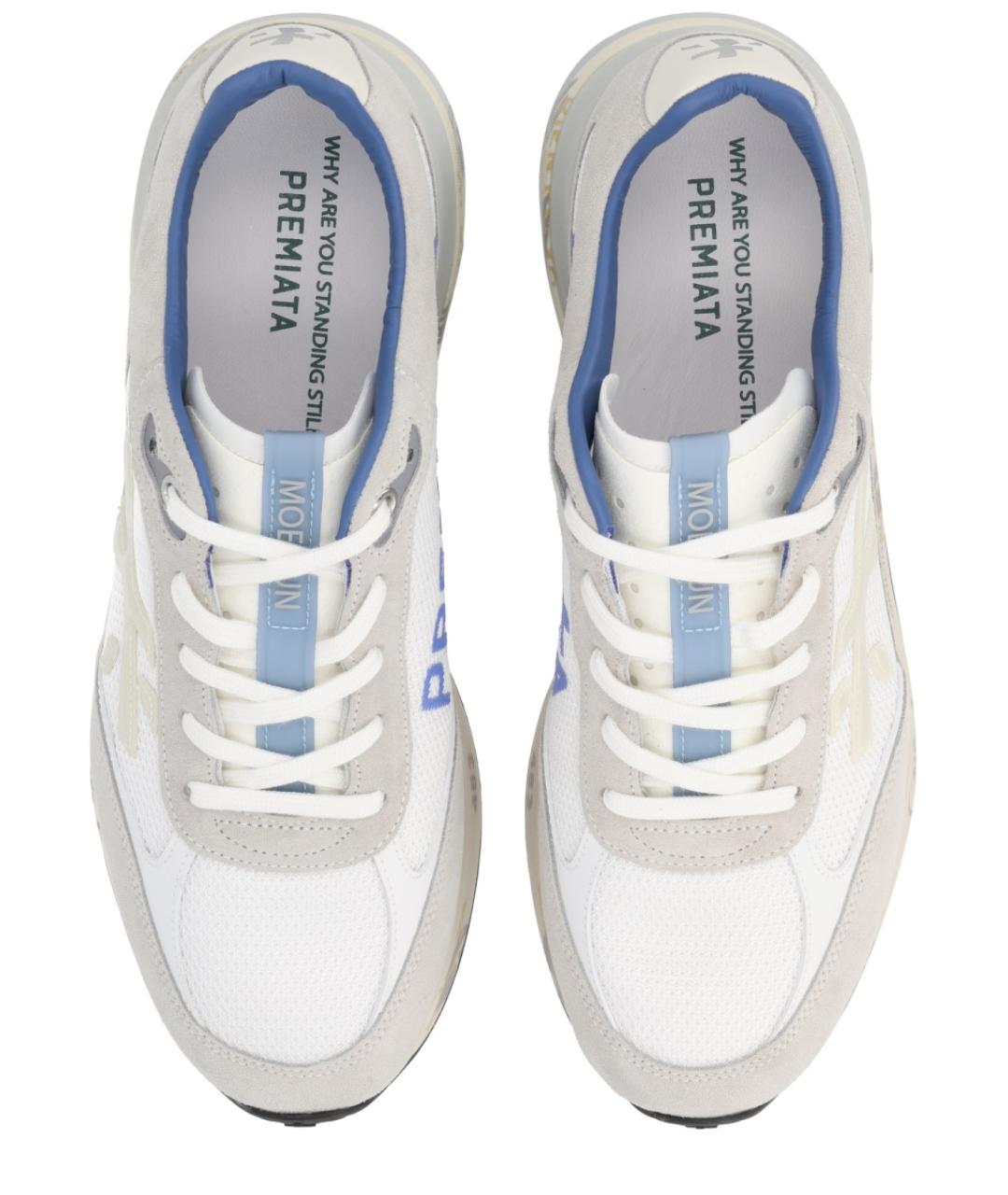 PREMIATA Мульти кожаные низкие кроссовки / кеды, фото 5