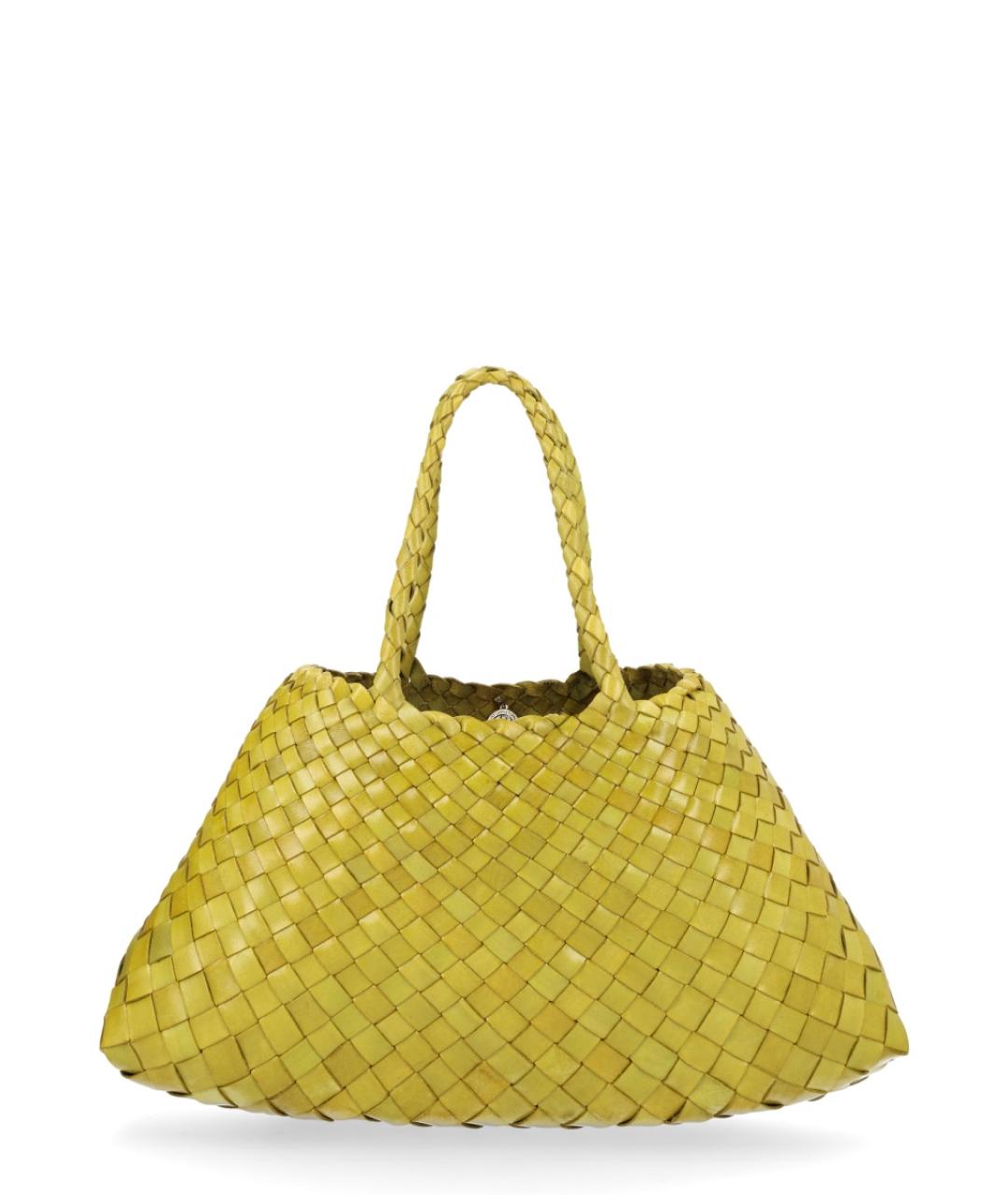 Dragon Diffusion Зеленая кожаная сумка тоут, фото 3