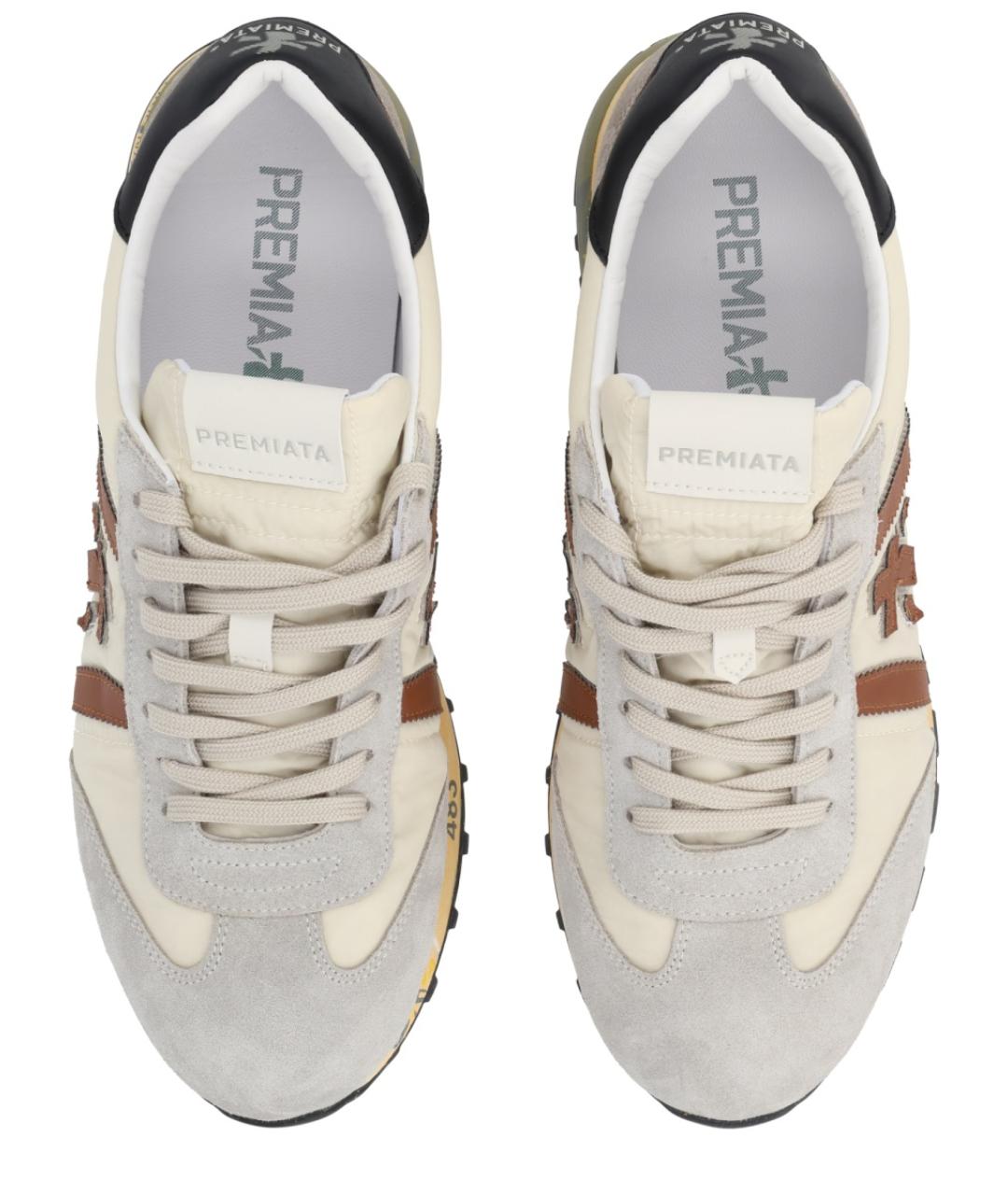 PREMIATA Мульти кожаные низкие кроссовки / кеды, фото 5
