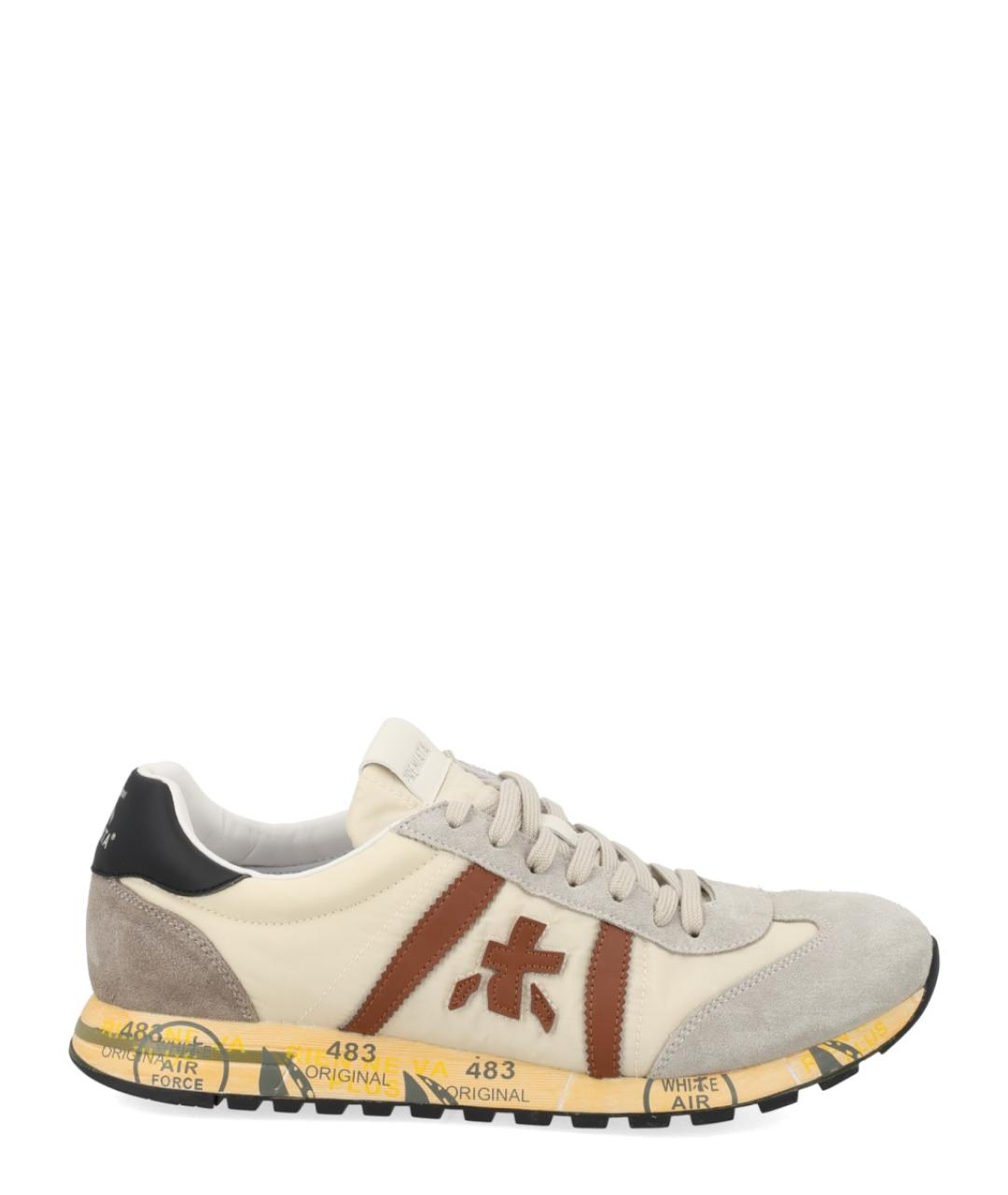 PREMIATA Мульти кожаные низкие кроссовки / кеды, фото 1