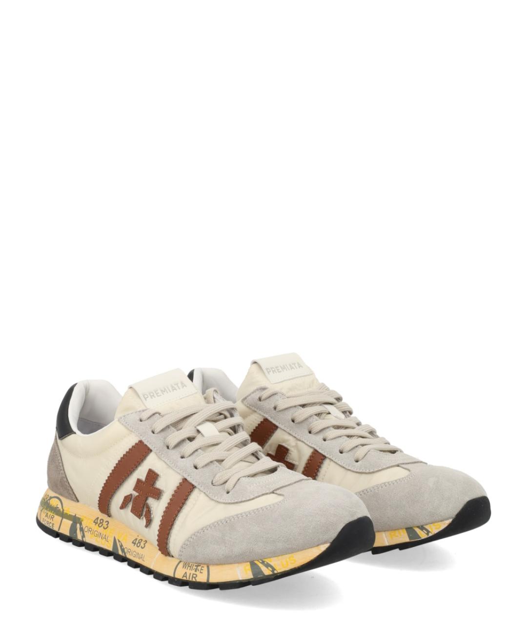 PREMIATA Мульти кожаные низкие кроссовки / кеды, фото 2