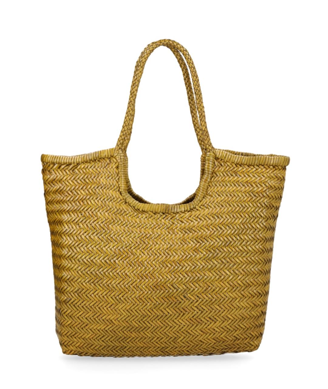 Dragon Diffusion Зеленая кожаная сумка тоут, фото 1