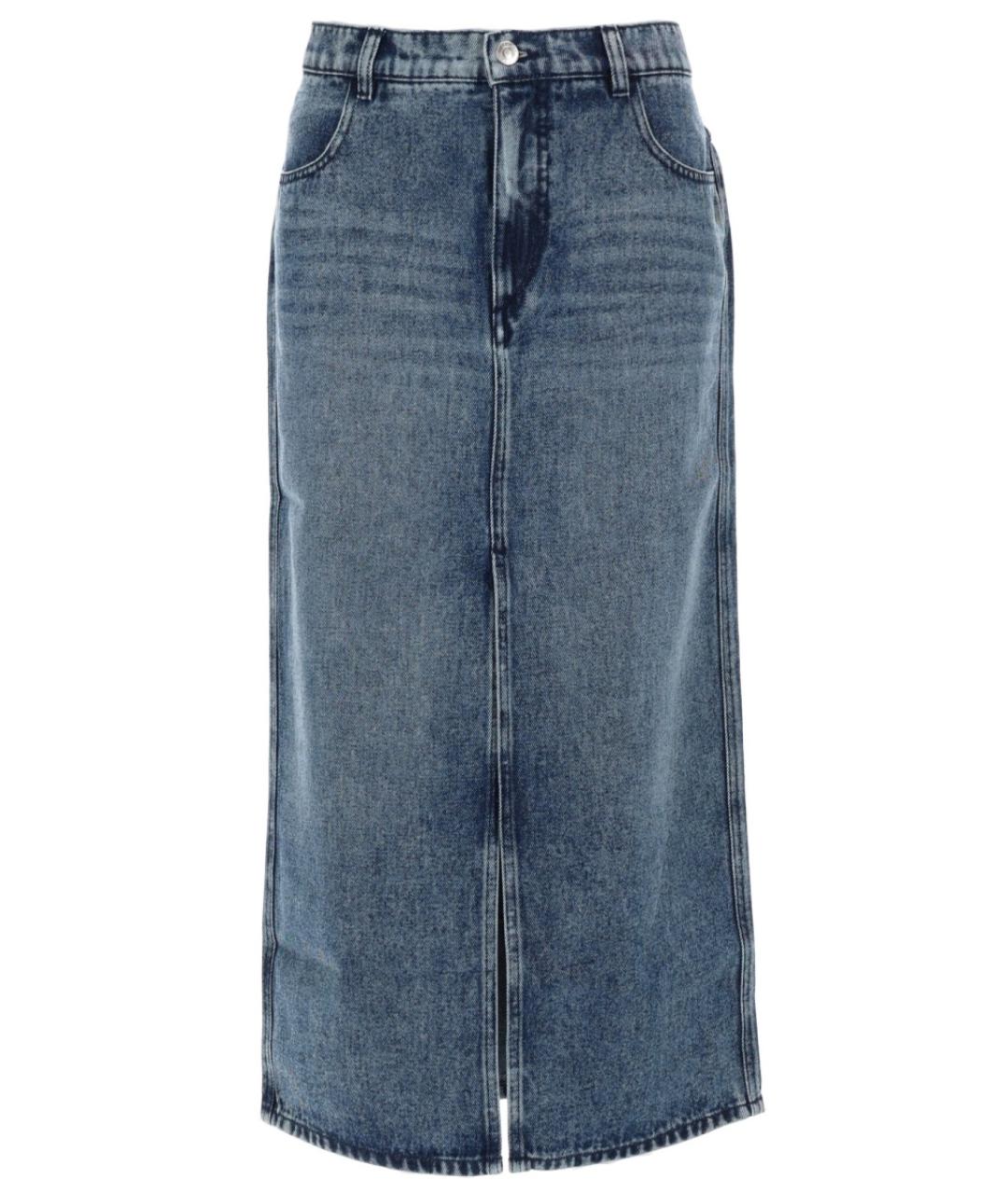 ISABEL MARANT Синяя юбка миди, фото 1
