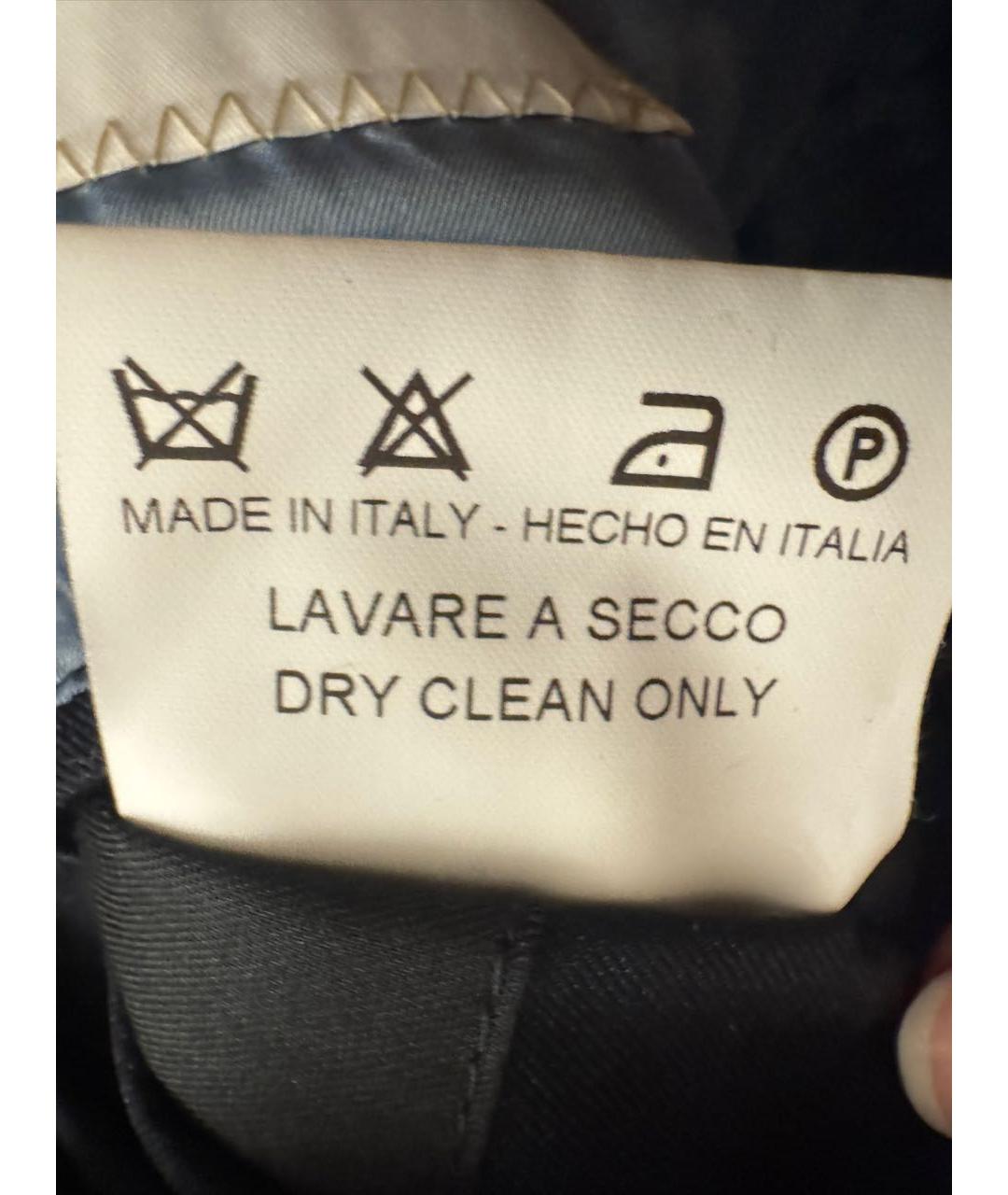 BRIONI Темно-синяя шерстяная куртка, фото 8