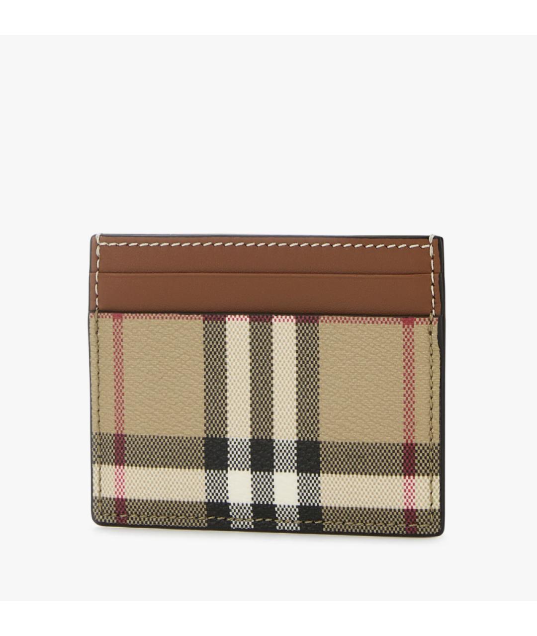 BURBERRY Коричневый кардхолдер, фото 2