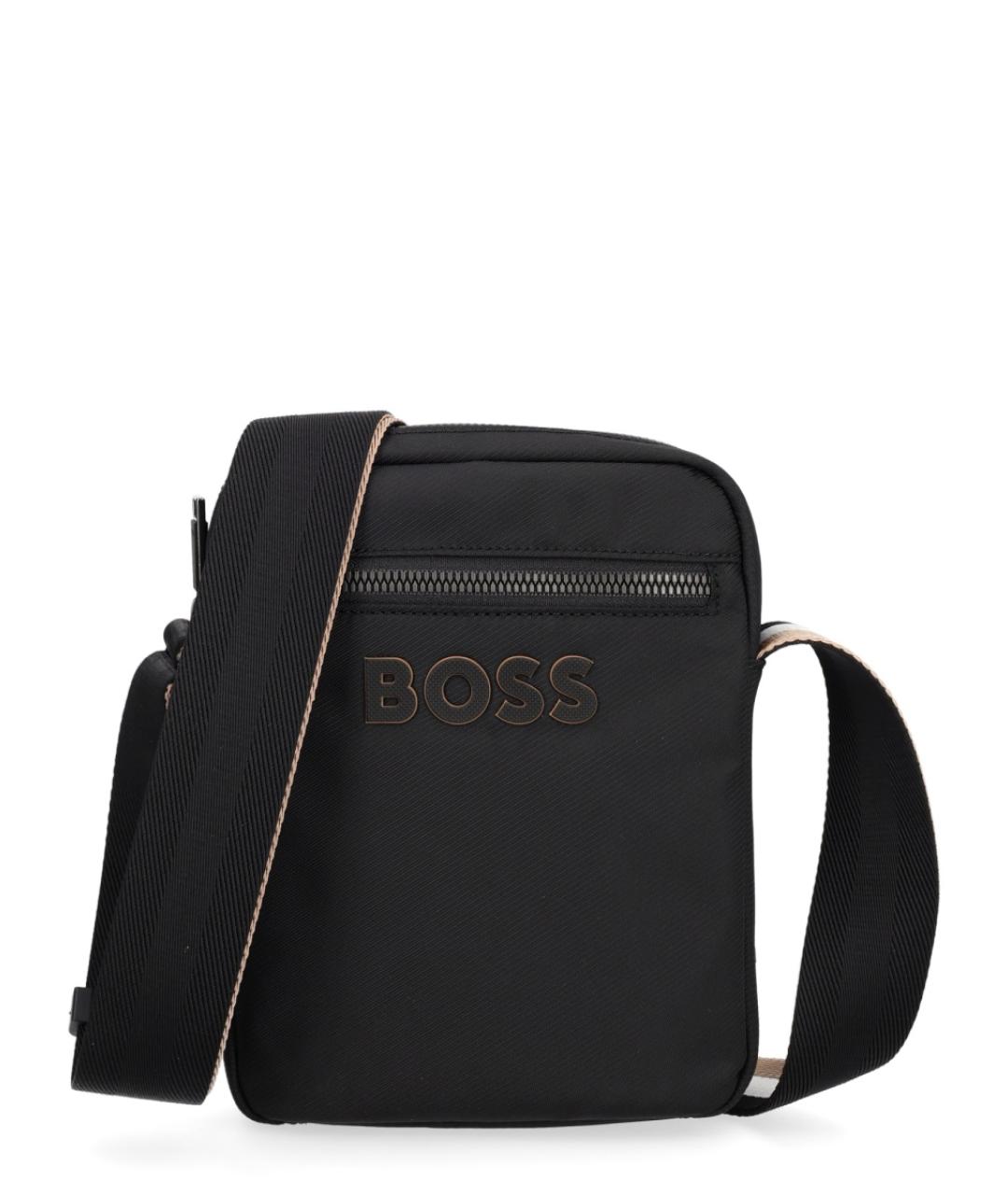 HUGO BOSS Черная сумка на плечо, фото 1