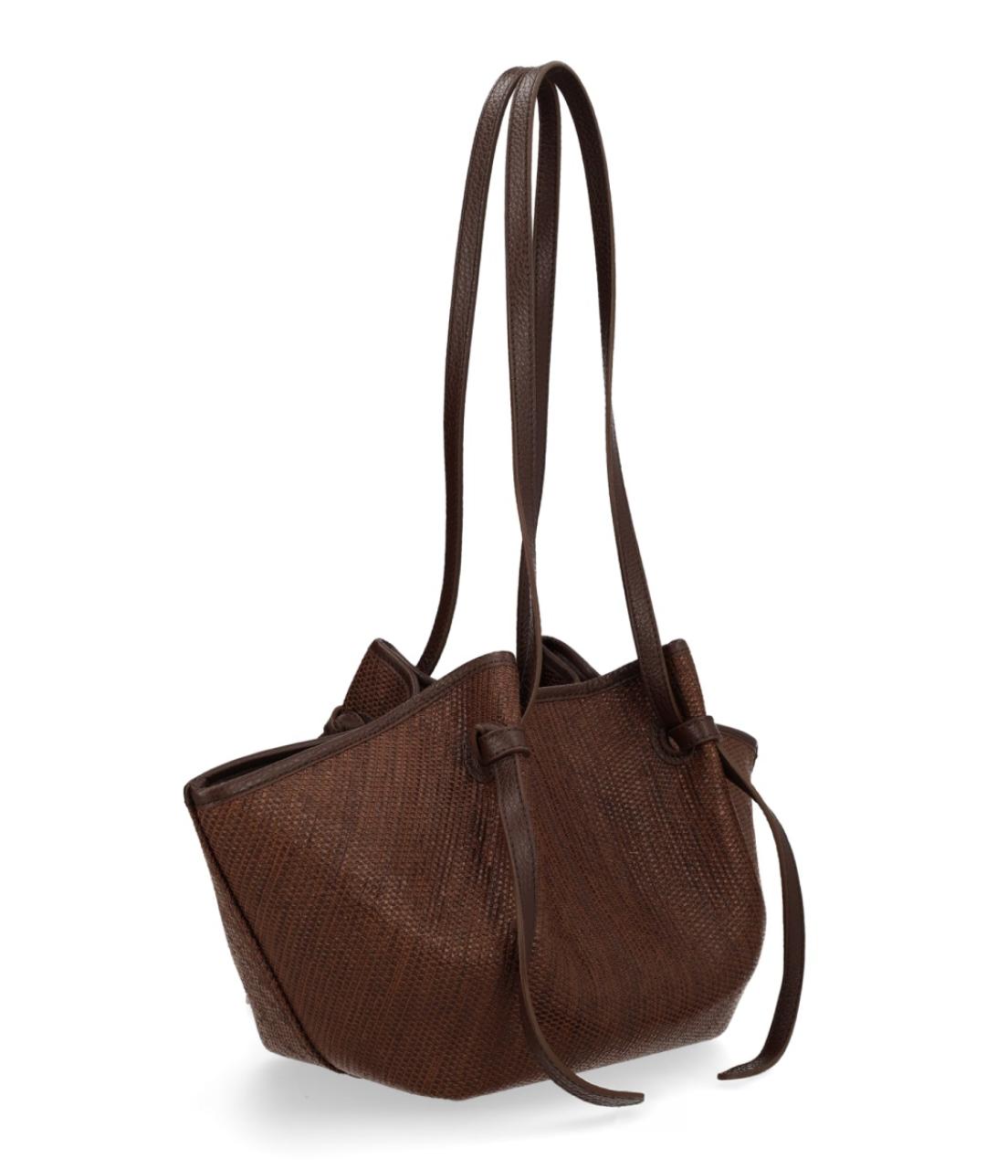 YUZEFI Коричневая сумка тоут, фото 2