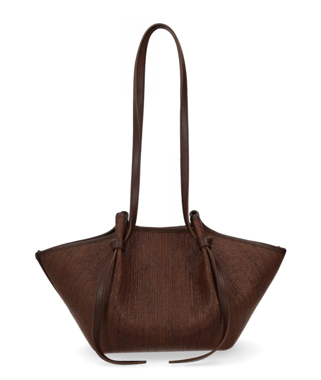 YUZEFI Коричневая сумка тоут, фото 3