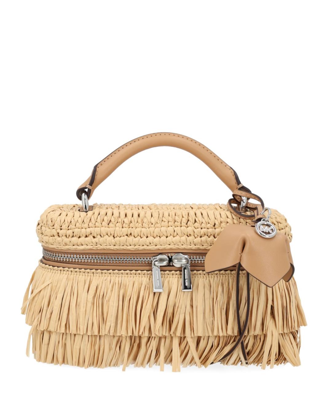 MICHAEL KORS Бежевая сумка с короткими ручками, фото 1