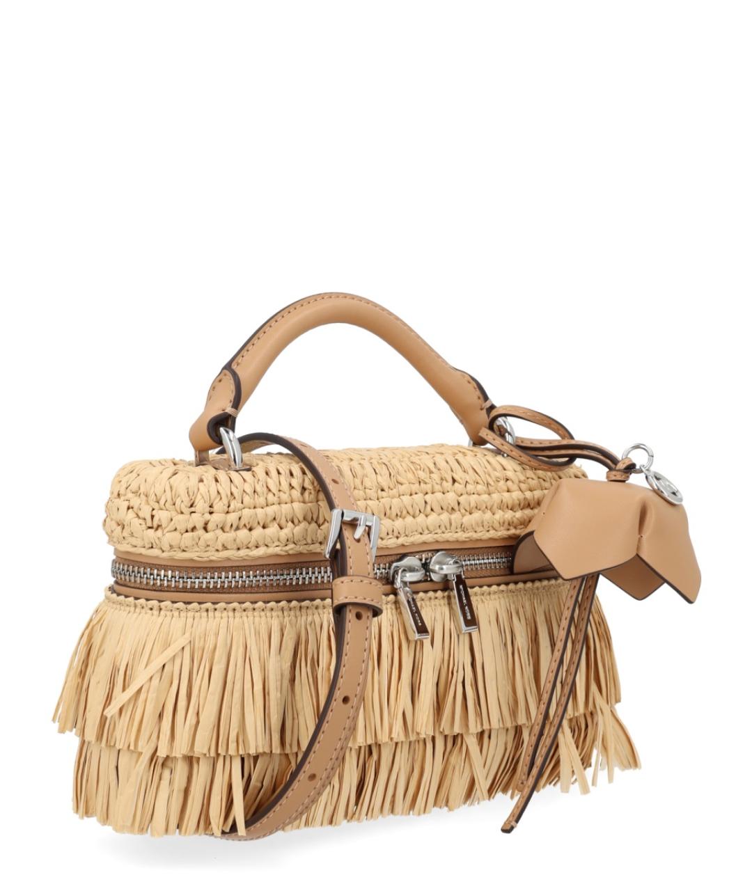 MICHAEL KORS Бежевая сумка с короткими ручками, фото 3