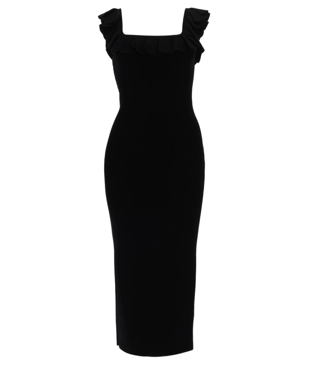 MICHAEL KORS Черное вискозное повседневное платье, фото 1