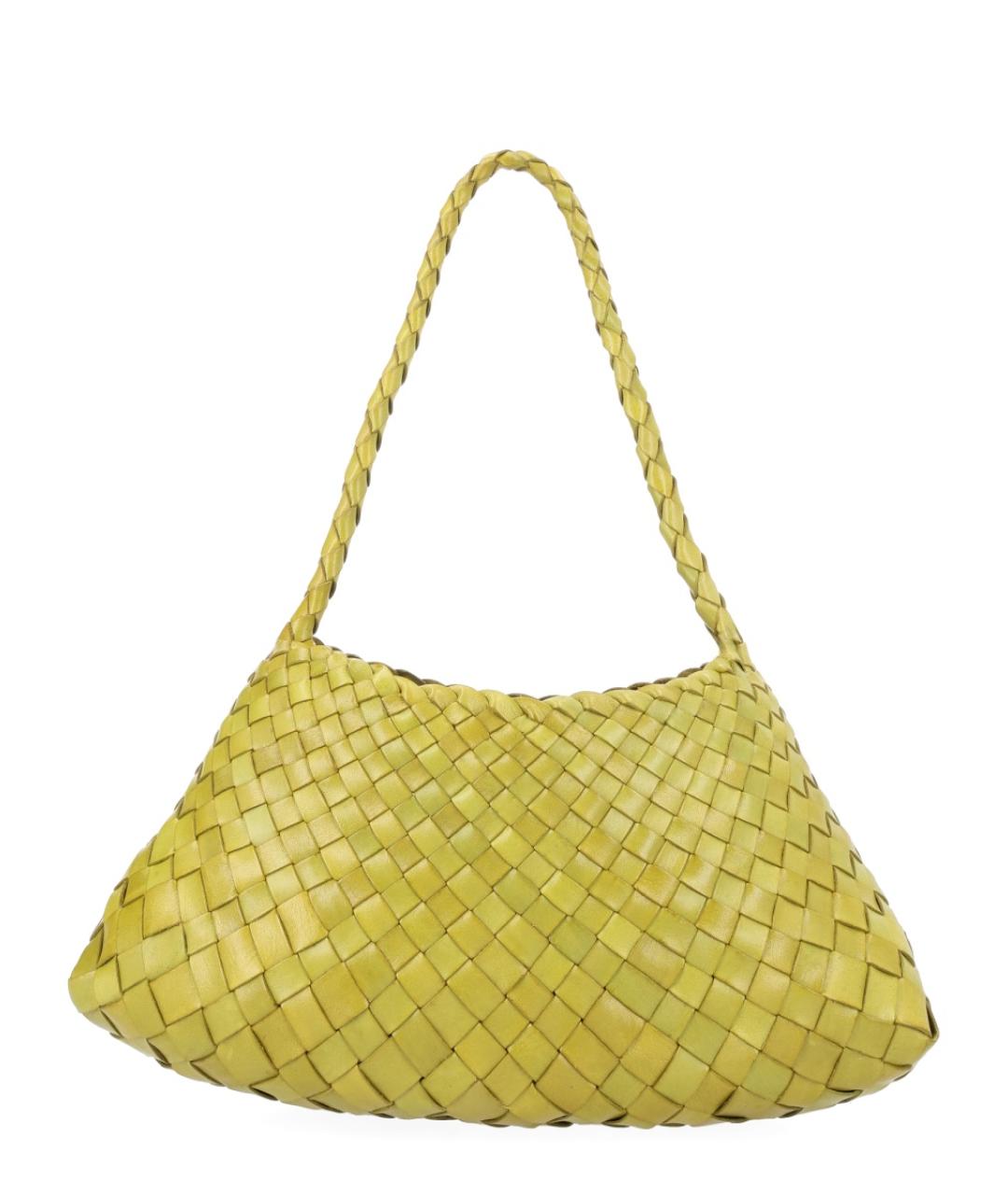 Dragon Diffusion Зеленая кожаная сумка тоут, фото 1