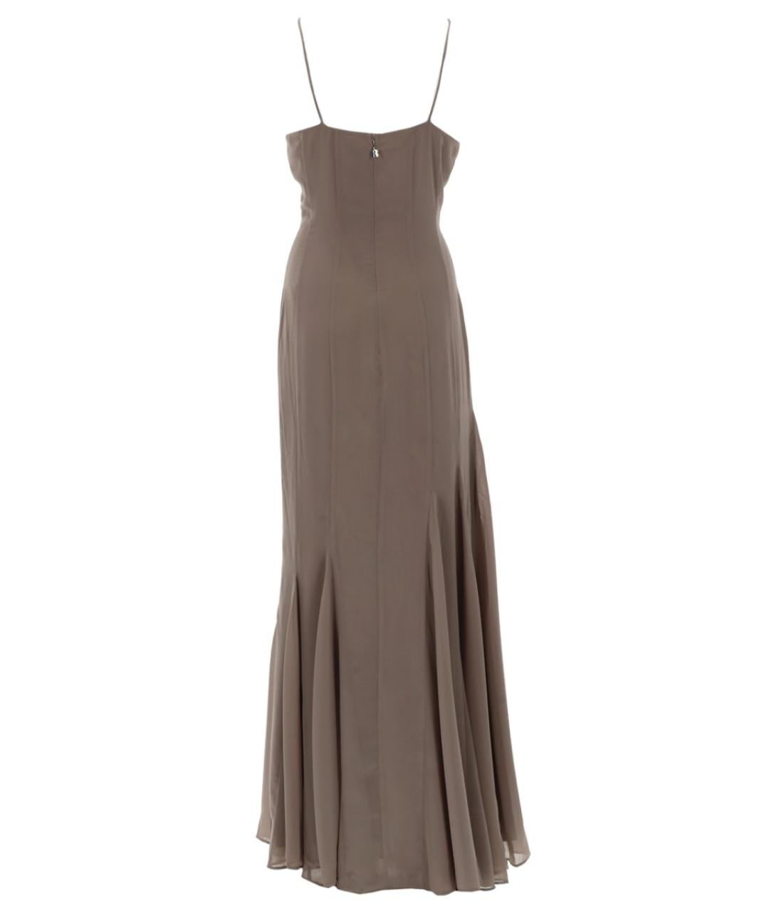 ROTATE Розовое полиэстеровое повседневное платье, фото 2