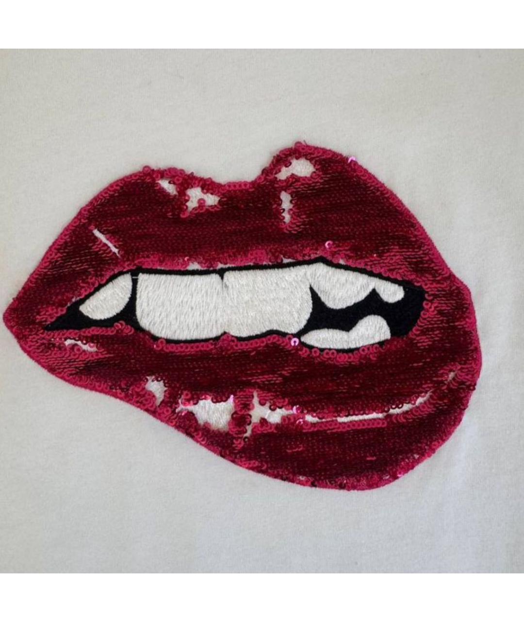 SPORTMAX Белая хлопковая футболка, фото 5