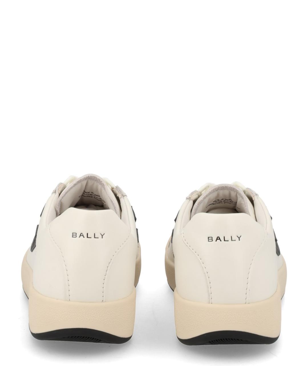BALLY Белые кроссовки, фото 4