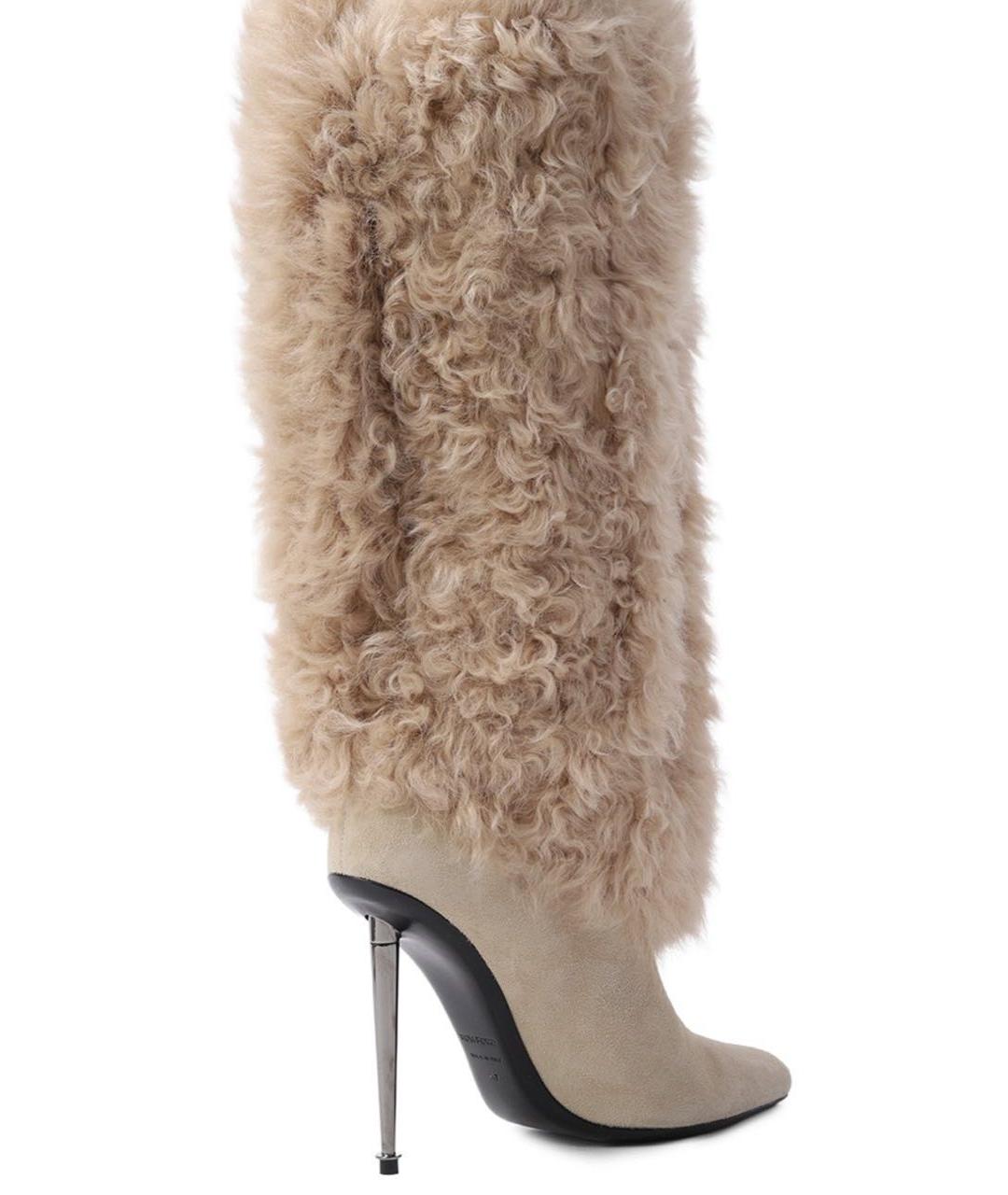 TOM FORD Бежевые сапоги, фото 2