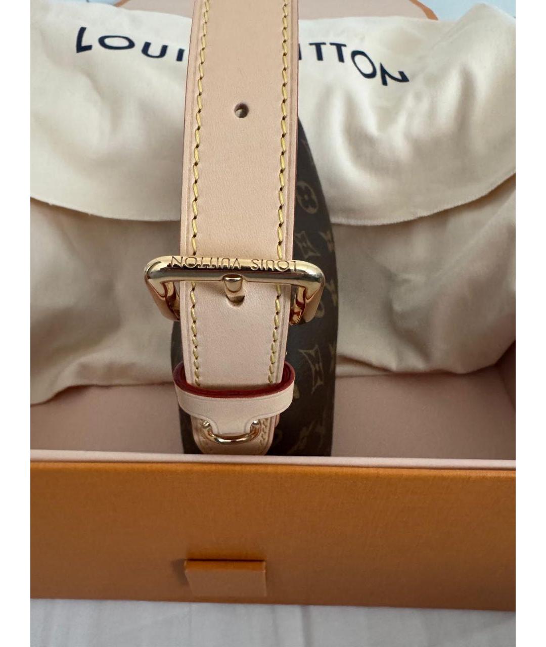 LOUIS VUITTON Коричневая сумка с короткими ручками, фото 5