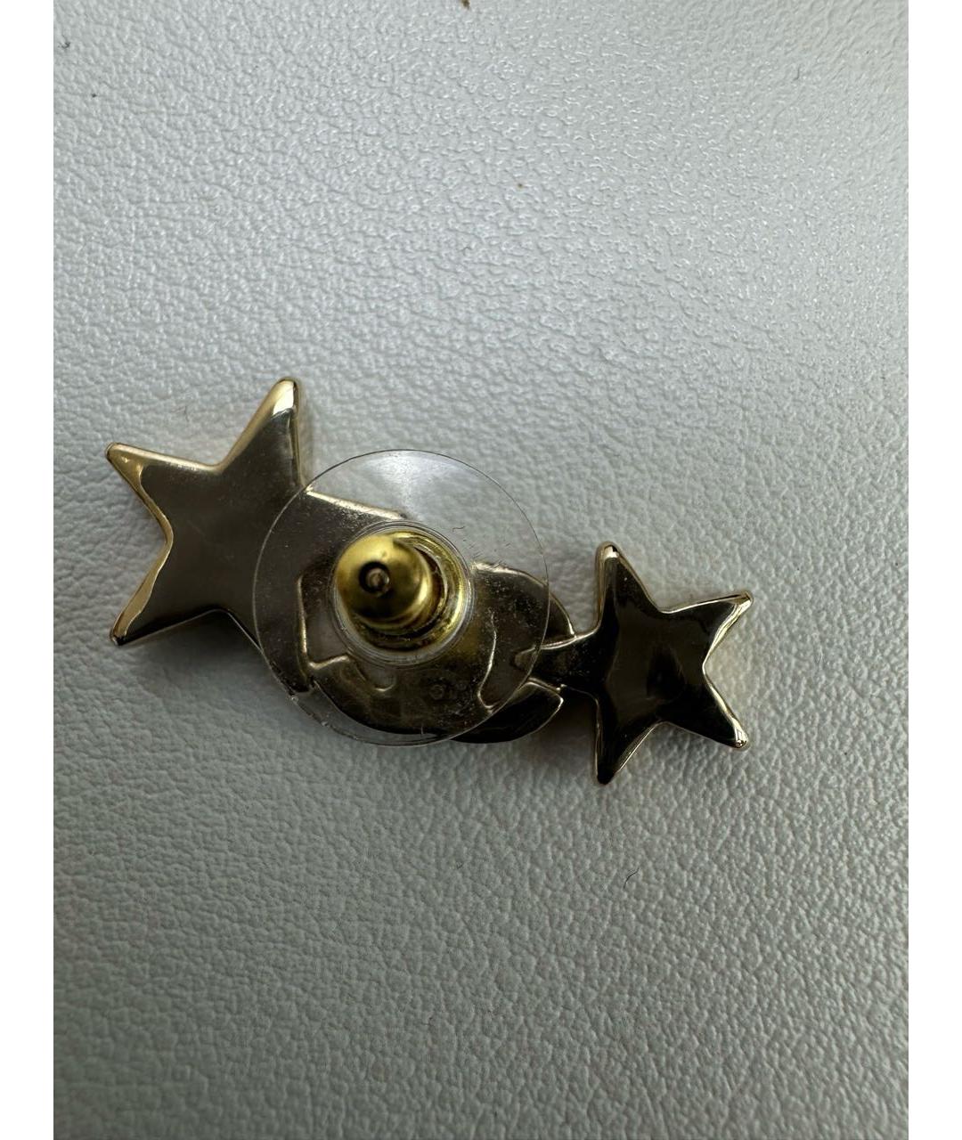 CHANEL Золотые серьги, фото 6