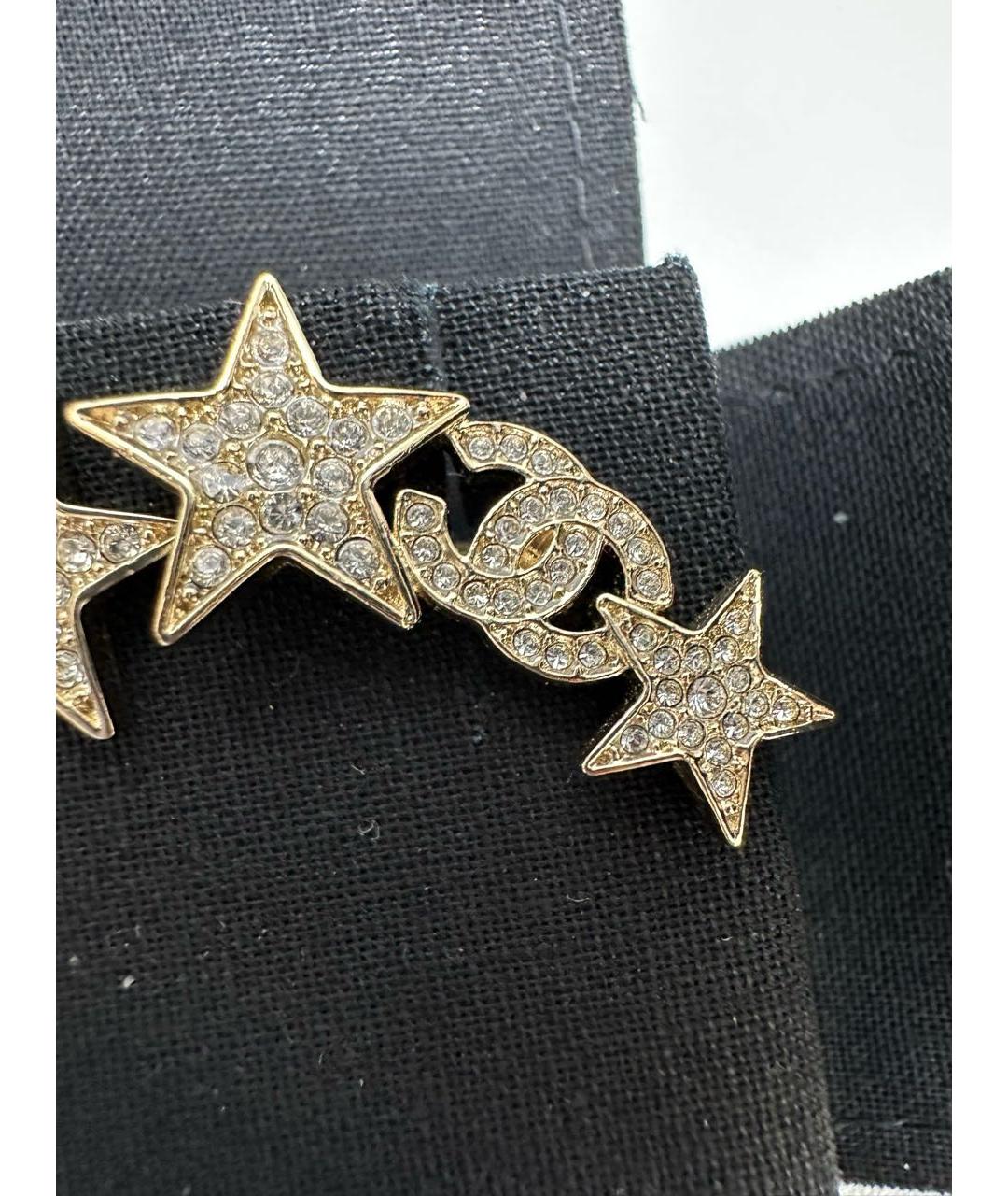 CHANEL Золотые серьги, фото 4