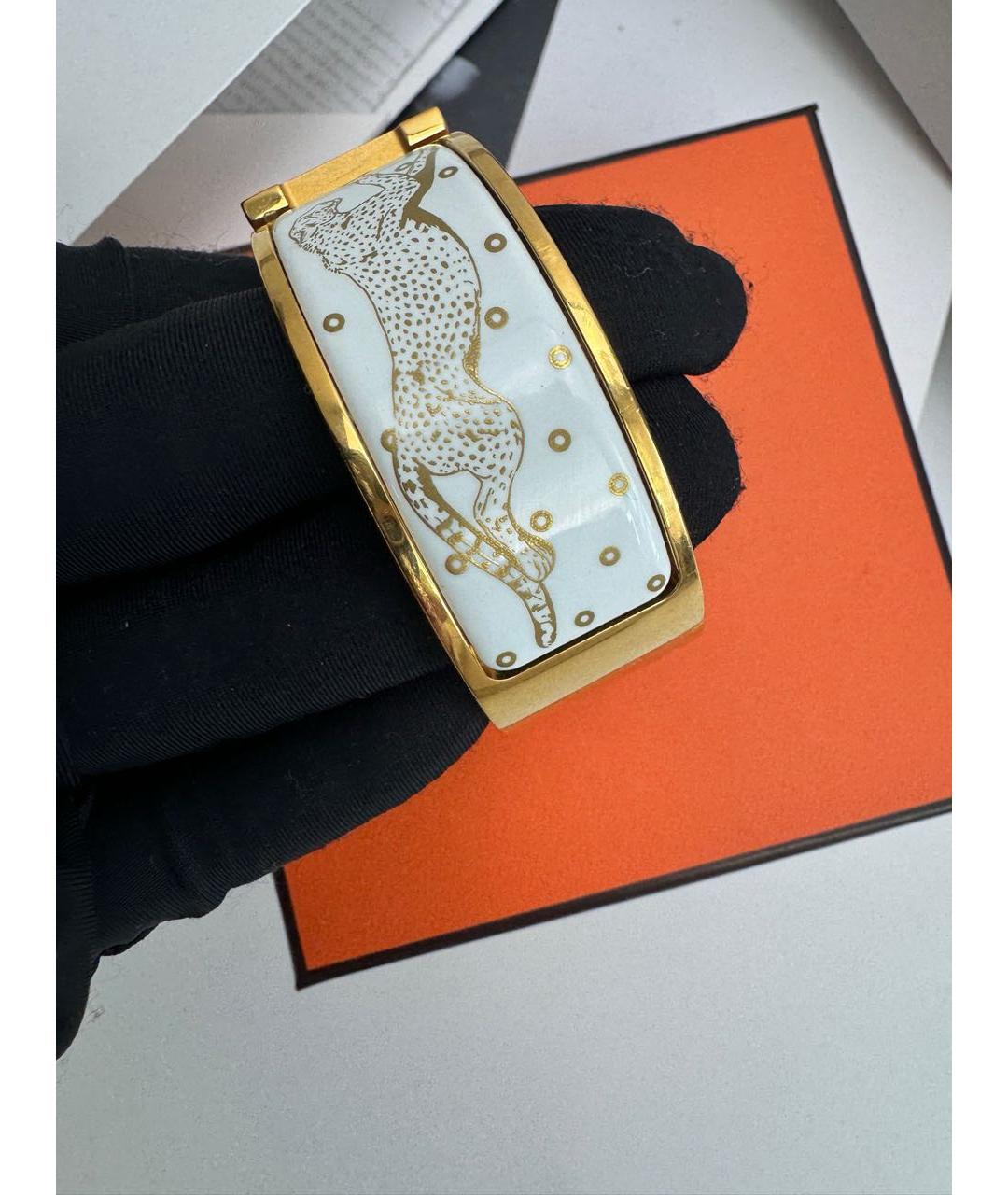 HERMES Золотой браслет, фото 5