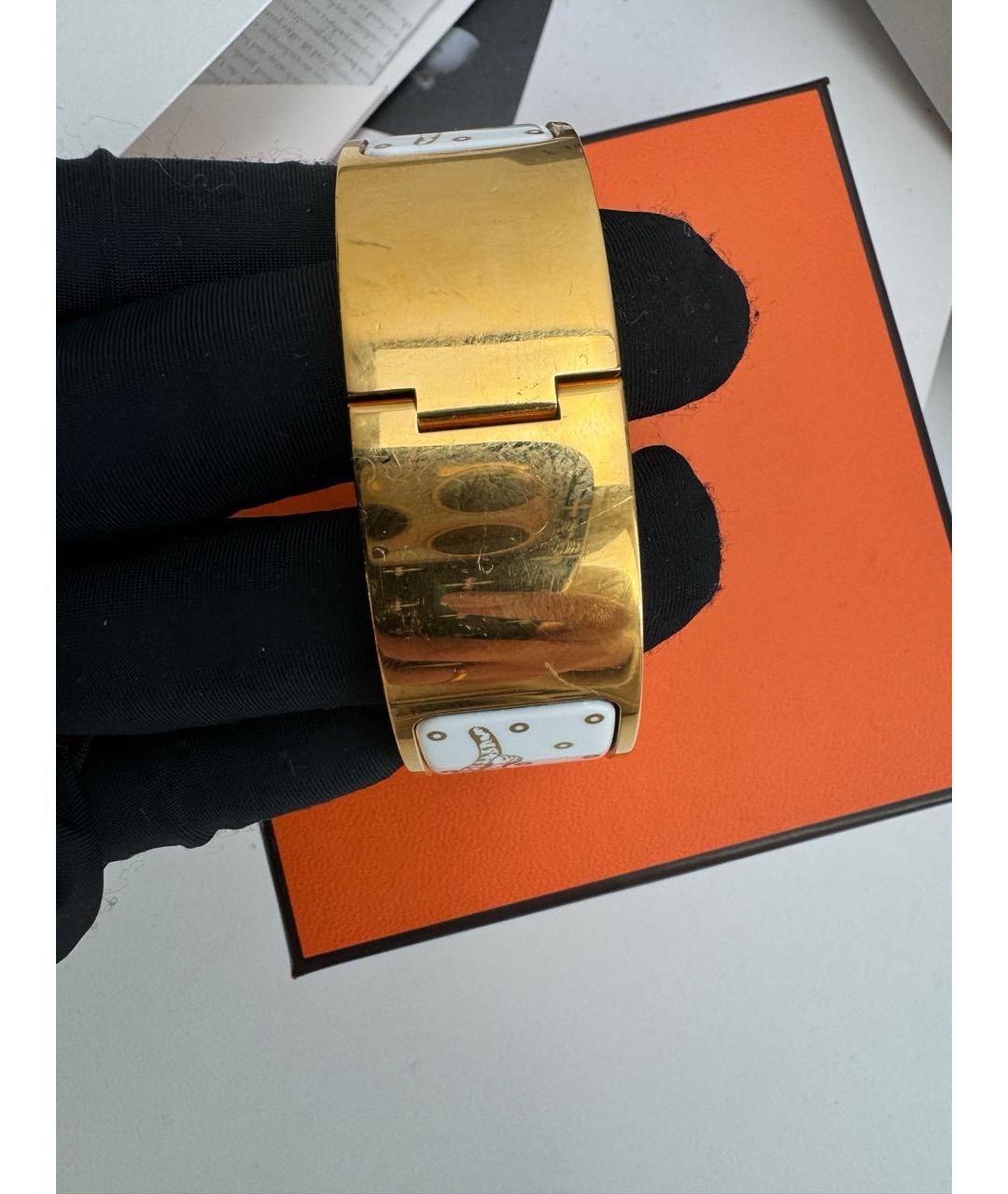 HERMES Золотой браслет, фото 6