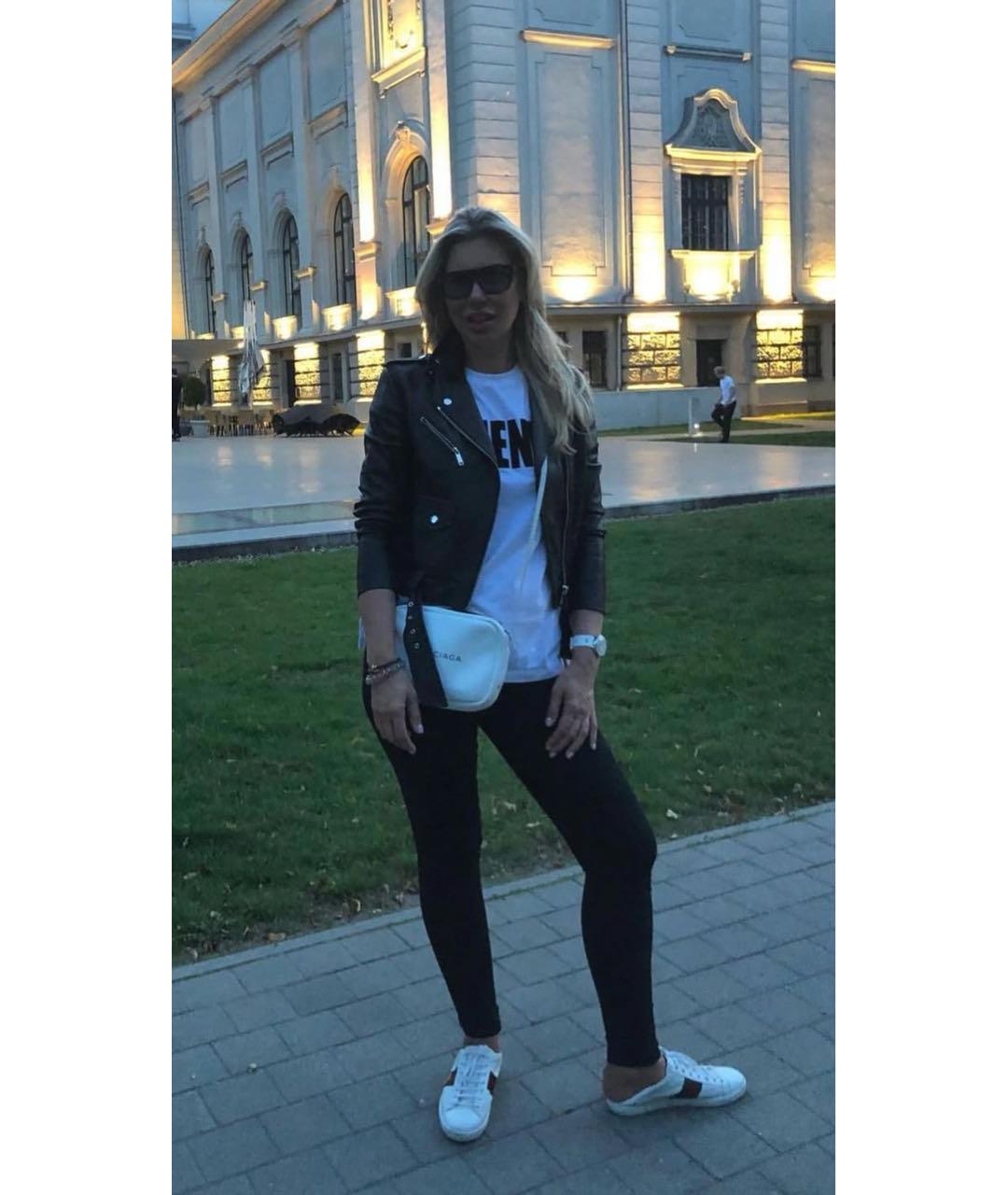 FENDI Белая хлопковая футболка, фото 7