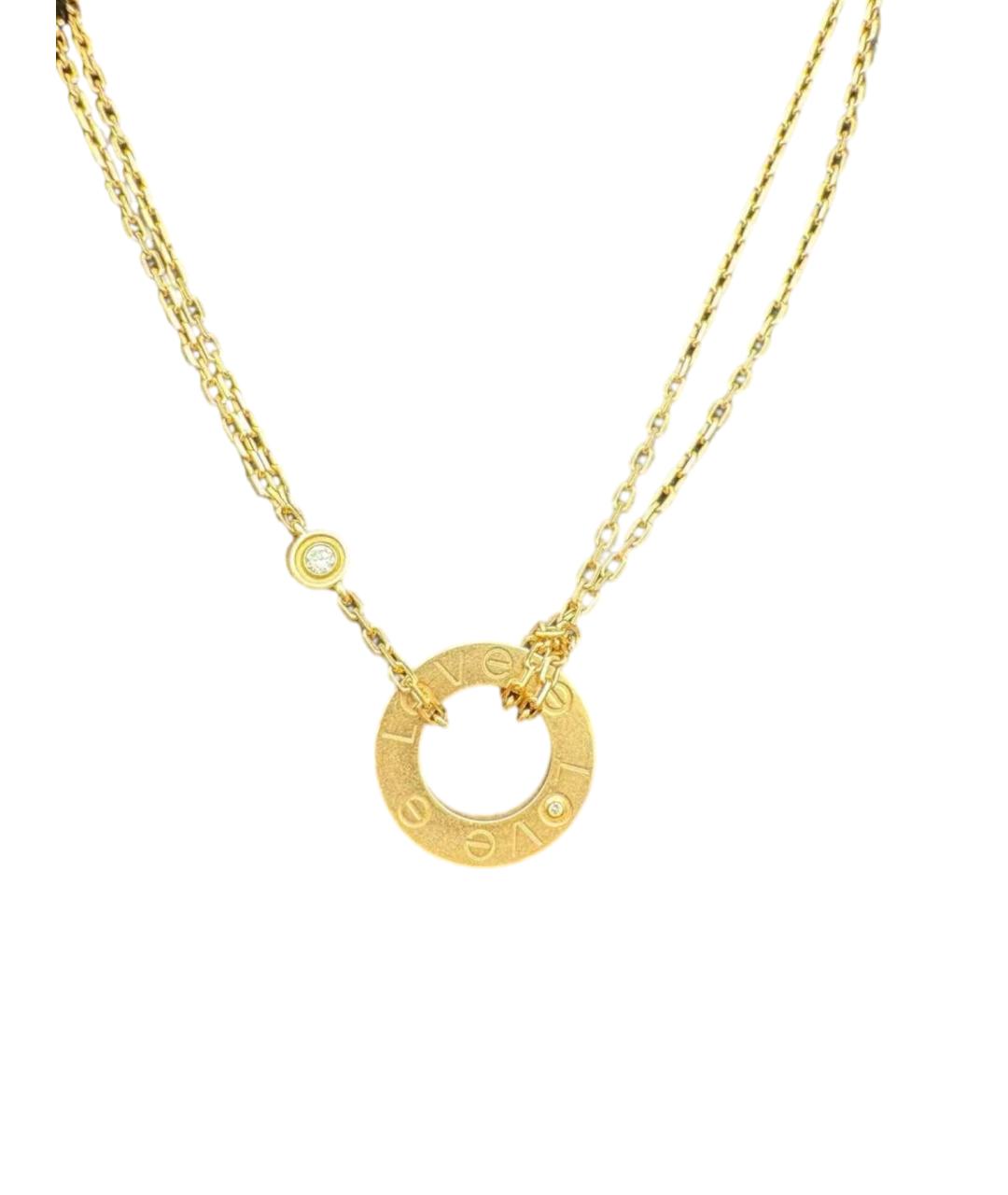 CARTIER Золотое колье, фото 1